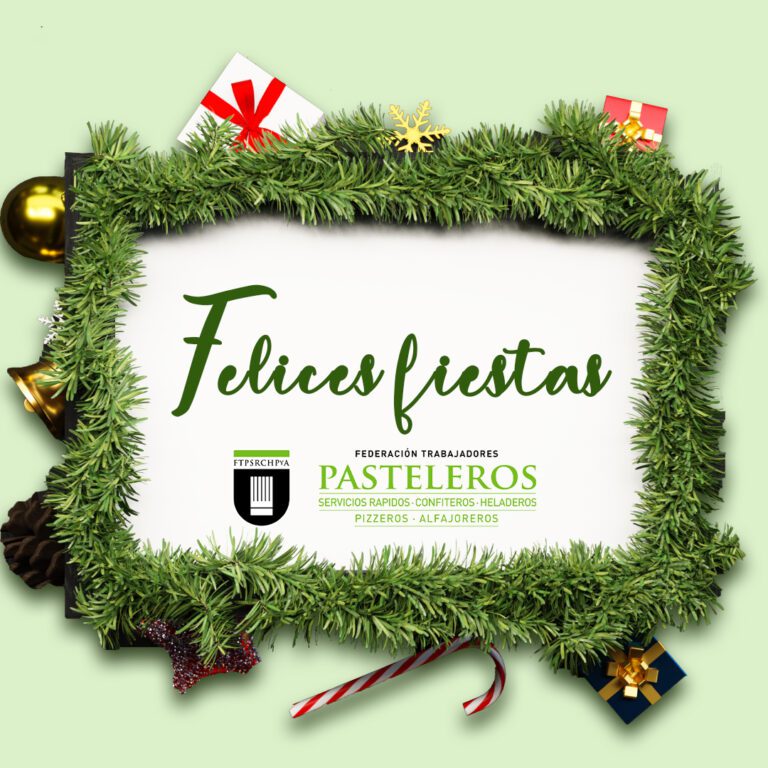 ¡FELICES FIESTAS!