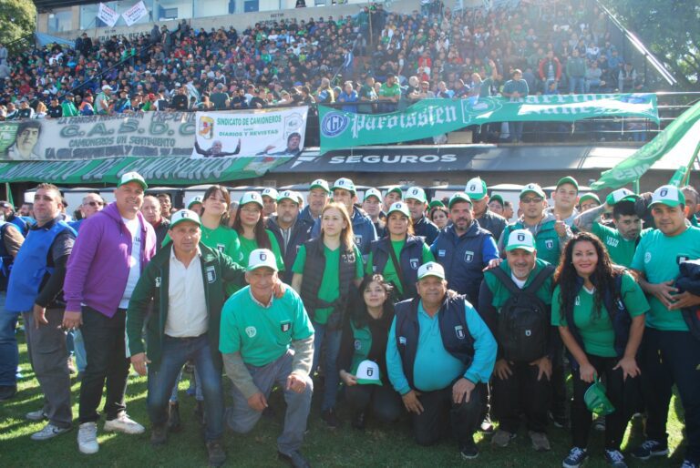 Acto de la CGT: Pasteleros asistió en respaldo del movimiento obrero argentino