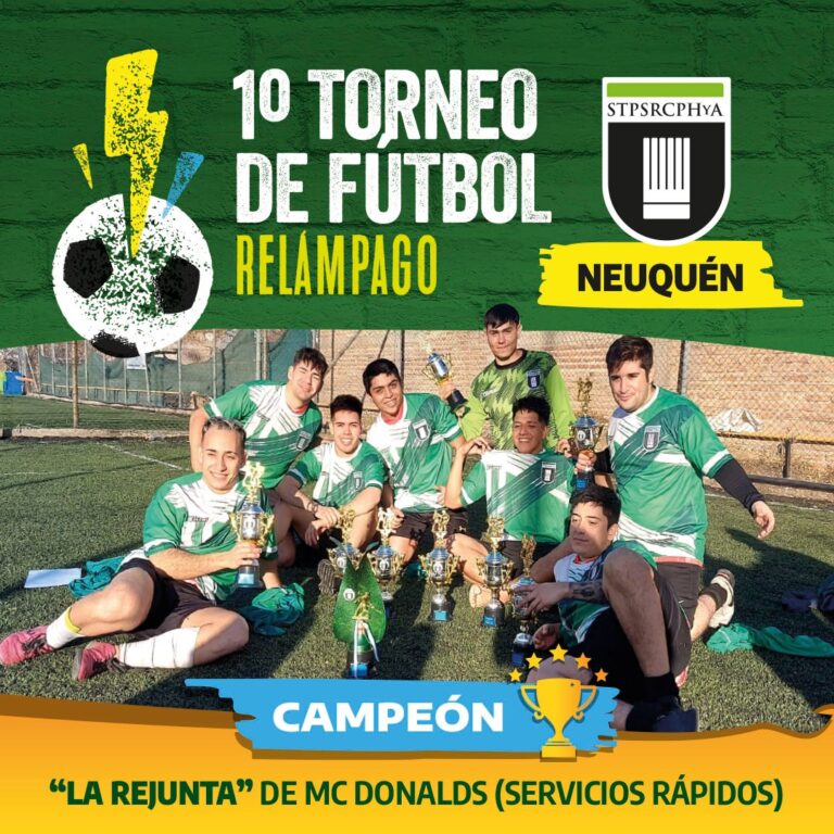 Desarrollamos un torneo de fútbol relámpago en la provincia de Neuquén