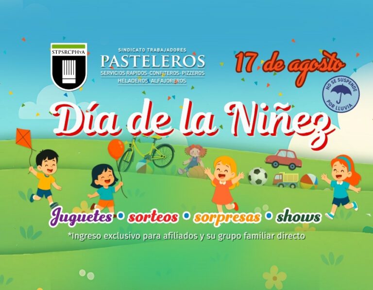 🎉 ¡Te invitamos a celebrar el Día de la Niñez!